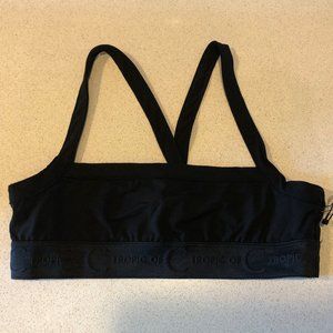 BNWT Tropic of C - Sculpt Bra Top - Black - Small
